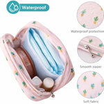 Sanitary Napkin Storage Bags 3Pcs Menstrual Cup Pouches Nursing Pad Holder Tampon Bags Portable Period Bag Feminine Pouch for Girls