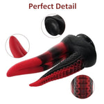 Monster Double-Ended Dildo + Heart Shaped Anal Butt Plugs