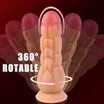 Thick Anal Dildo Adult Sex Toys, 7.8 Inch Strong Suction Cup Ultra Soft Huge Strap On Dildo Penis, Big Silicone Monster Dildos Sex Toy For Women Solo And Couples Hands-Free Play
