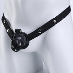 Male Chastity Cage With Belt, Chastity Device With 5 Sizes Rings And Invisible Lock For Man Penis Exercise Bondage Gear & Accessories Lightweight Adult Sex Toys(2D-Black)