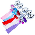 Sex Toys Metal Butt Plug Pleasure Anal Plug Sex Restraints Toys Nipple Clamp Kit Adult Sex Toy Anal Trainer For Couple Beginner