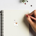 Alpaca Llama Stickers 1in for Scrapbooking, Arts, and Crafts, 80-Pack