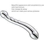 Huge And Hefty Pure G Spot Metal Wand Medical Grade 316 Polished Stainless Massage Wand