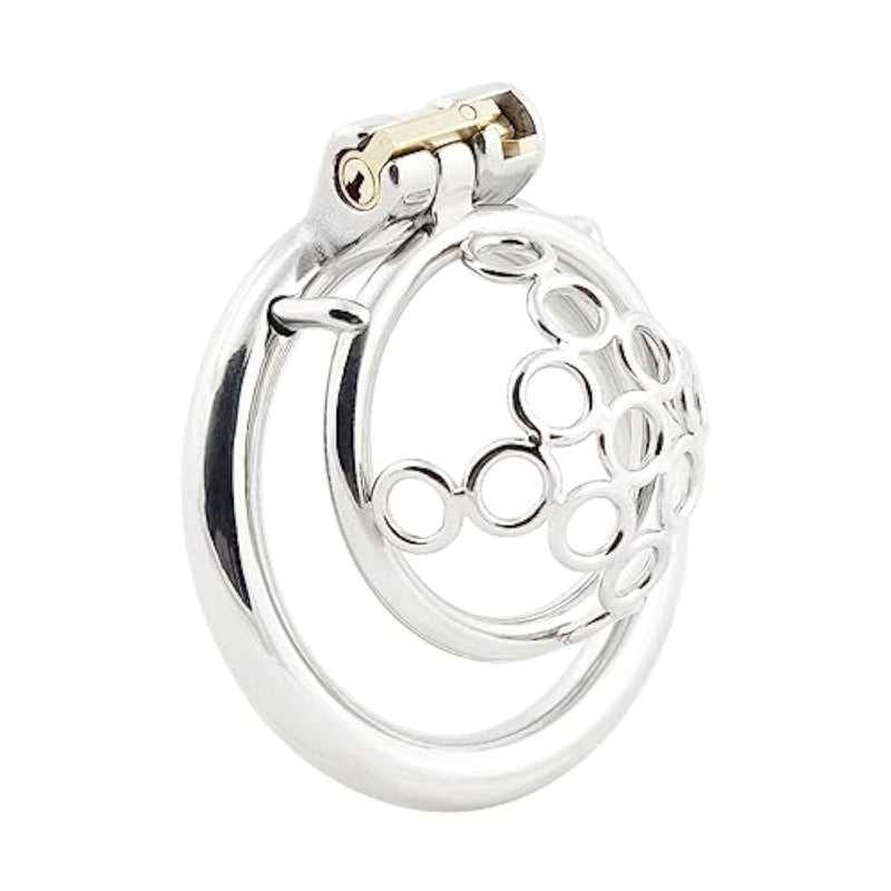 Male Chastity Device Super Short 304 Stainless Steel Men'S Penis Lock J17250 50Mm