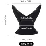Hollow Tunnel Big Butt Plug Silicone Flared Expanding Anal Plugs, Dilating Anus Stimulator Training Trainer Butt Stretcher For Men Women Couples Beginners Advanced Users Adult Sex Toys