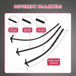 3Pcs Urethral Sound Hollow Side Hole Design Sex Toys Catheters & Sounds-Urethra Sounding Stimulation For Men,Male Masturbation Rod Penis Plugs Urethral Training Vacuum Packaging Safe Silicone