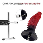 8.8 In Silicone Monster Dildo Machine,Sex Machine Dildo With Removable Quick Air Connector,Sex Machine Attachment For Thrusting Sex Machine