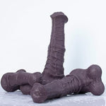 Realistic Horse Monster Dildo with Testis, Prostate & G-Spot Silicone Huge Dildo, Large Animal Dildo with Suction Cup for Thrusting & Expansion, Anal Dildo Sex Toy for Men, Women