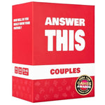 Answer This - Do You Really Know Your Partner - Couples Game For Adults - 150 Fun & Interactive Conversation Cards For Date Night, Game Night Or Valentines – Great Anniversary Or Engagement Gift