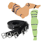 Bdsm Toys Bondage Restraints Adult Sex Toys For Couples, 7Pcs Full Body Leather Bondage Set Sex Rope Adult Toys, Sm Fetish Bdsm Kit Sex Bondage Gear & Accessories, Sex Games Adult Sex Toys For Men