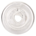 Optimum Series Stroker Silicone Masturbation Sleeve for Men - Clear, 6.25 Inch Adult Sex Toy