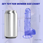 7.8 Inch Realistic Dildo For Beginners Lifelike Huge Silicone Dildo With Strong Suction Cup For Hands-Free Play, Women Fake Realistic Penis G Spot For Women&Couple