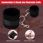 Bondage Bdsm Sex Toys Bed Restraints - Under The Bed Restraints Kit With Waterproof Sex Bed Sheets For Couples, Bondage Straps Ball Gag Blindfold Sex Whips Set, Sex Toys For Couple