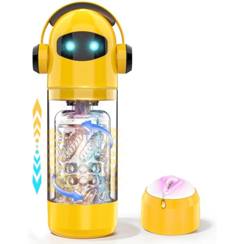 Automatic Male Masturbator, Mens Sex Toys With 7 Thrusting & Rotation Modes, Male Stroker With 7 Color Ambient Lighting, Hands Free Sex Toy For Men, Adult Toys Mens Sex Toys