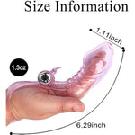 Finger Vibrator Women G-Spot Stimulation Sex Toys Clitoral Massager For Female Adult Sex Toys With Powerful Vibration For Lesbian Couples And Heterosexuality