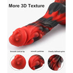 Sex Toy Realistic Silicone Dildo For Women, 8.2 Inch Lifelike Monster Dildo With Strong Suction Cup For G-Spot Pleasure, Soft Liquid Body Safe Material Adult Toys Dildo For Man And Couples Anal Play