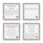 TableTopics Cocktail Question Card Game - 135 Conversation Starter Cards Featuring Questions, Facts, Quotes, and Mixed Drink Recipes, Fun Party Game for Adults