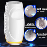 Male Masturbator Penis Pump Adult Sex Toys For Men, Transparent Penis Sleeve Pocket Pussy Stroker Masturbators Cup With 3D Realistic Texture, Manual Sucker Masturbation Penis Extender Male Sex Toy