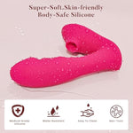 Clitoral Sucking G Spot Vibrator Dildo - Clit Vibrator Women Sex Toys With 10 Vibrating & 10 Sucking Modes, Adult Toys For Women For Clitoral Stimulation Vibrating Dildo Anal Sex Toys For Couples