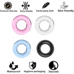 4Pcs Silicone Cock/Penis Rings Set, Cock Rings Penis Sleeve Erection Sexual Stimulation Wellness Enhancing Long Lasting Stronger, Adult Sex Toys For Men Or Couple Pleasure