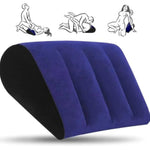 Inflatable Triangle Support Pillow - Ergonomic Back Cushion, Portable Multi-Functional Furniture For Bedroom Couples Play & Travel