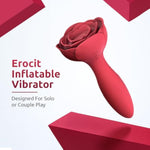 Inflatable Butt Plug Vibrating Prostate Massager – Remote & Inflating Anal Vibrator & Inflatable Dildo, Vibrating Anal Plug/Male Vibrator, G?Spot & Prostate Toy, Plug Anal?Inflable Sex Toy