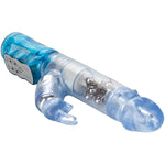 Calexotics Waterproof Jack Rabbit – Rabbit Vibrator With Rotating Shaft – Vibe Sex Toys For Couples – Adult Clitoral & G Spot Massager – Blue