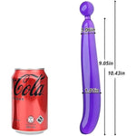 G Spot Dildo Double-Ended Realistic Dildo Butt Plugs Anal Sex Toys Eggplant-Shaped Pleasure Wand Vaginal Stimulation Prostate Massager For Men Women