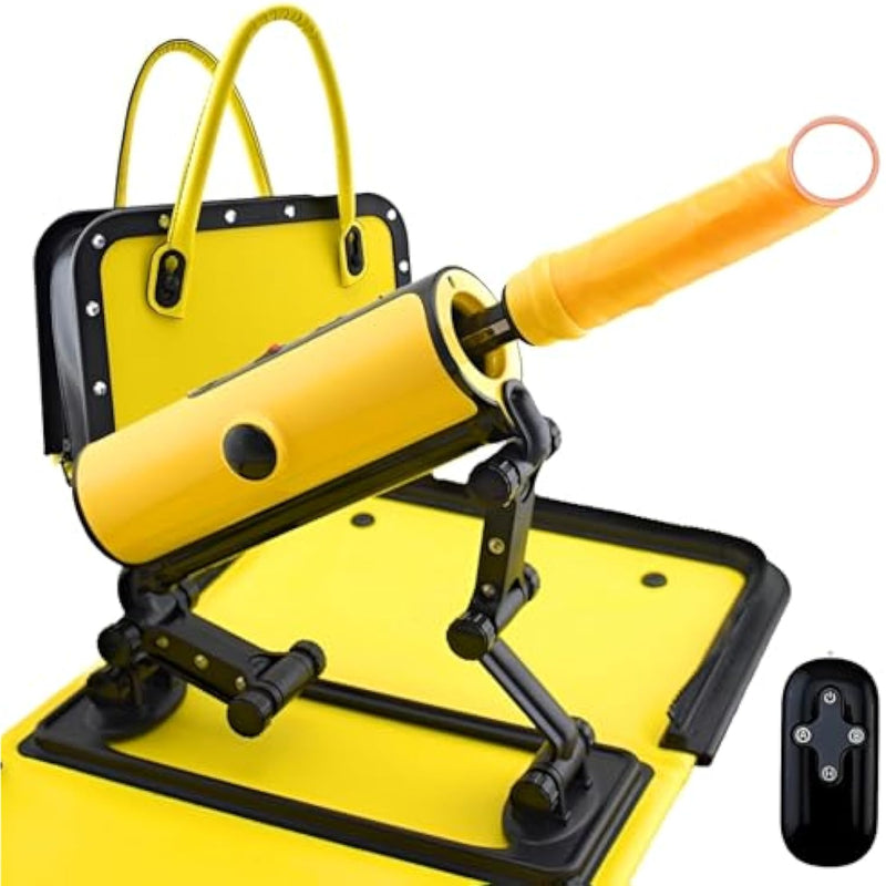 Adult Sex Toys Automatic Thrusting Dildo Sex Machine With Control, Compact Design, 6'' Realistic Warming, 3 Modes, Hands-Free For Men & Women, Ultra-Powerful Vibration, Elegant Discreet Case