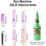 Automatic Sex Machine Thrusting Love Machine For Women Men Adult Sex Toy 3Xlr Connector Dildo Attachments Machine For Couples And Solo Play Thruster For Hands-Free Play (8 Accessories For Men)