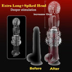 Penis Sleeve Cock Sleeve Male Sex Toy For Couples, Penis Extension Condom Cook Rings For Men Erecton Sex, Penis Extender Men Sex Toys With Dense Large Particles,Realistic Wolf Dildo Adult Toys For Men