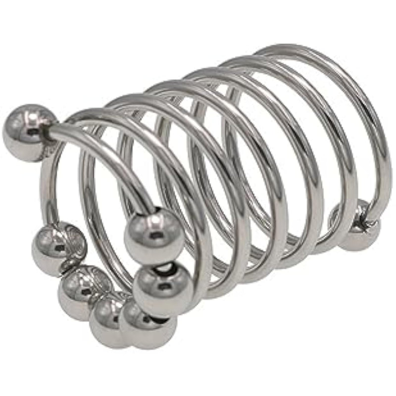 Stainless Steel Penis Ring Mace Penis Training Ring For Sex Toys Cock Ring 28 Mm
