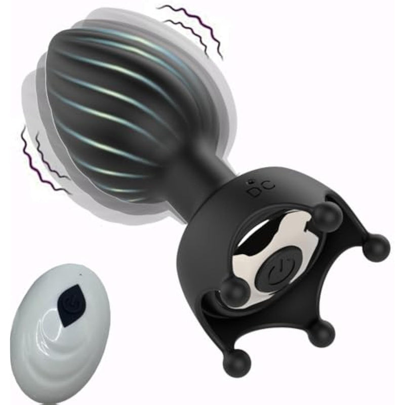 Anal Plug Vibrating Butt Plug Sex Toys Vibrator- Silicone Anal Toys With Wireless Remote Control 10 Frequency Vibration, Vibrating Anal Plug And Prostate Massager, Adult Sex Toys And Games