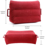 Sex Furniture For Bedroom Adult Stuff Inflatable Pillow Men Women Triangle Cushion Sex Toys Games Mat Couples Bedding Wedge Seat Body Positioner Accessories Novelties Position Pillows Tools