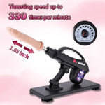 Sex Machine Thrusting Dildo Machine For Man, Love Machine Fuck Machine For Women With 3Xlr Connector, Adult Sex Toys Masturbator Realistic Dildo 7 Attachments For Couples