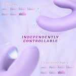 G Spot Vibrator Adult Sex Toys For Women, New Finger Vibrator With 7 G-Spot Wiggle And 7 Vibrating Modes Clitoral Nipple Personal Massagers With App Control, Female Vibrators Adult Sex Toys & Games