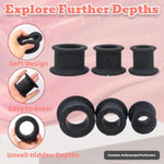 Adult Silicone Anal Plug Trainer with Flexible Design and Wide Base for Private Use