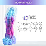 Vibrating Dildo, App/Remote/Key 3 In 1 Control Vibrator Dildo, Flexible Anal Dildo With 10 Vibration Modes & Wireless App Control, Rechargeable Adult Sex Toy For Couple And Women
