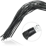 Realistic Glass Dildo With Sex Whip Sex Toys Sm Leather Crystal Dildo Sex Flogger Transparent Crystal Penis Bondaged Whip For Men Women Role Play Fun Whip Anal Dildo Glass Anal Butt Plug