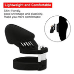 Silicone Cock Cage for Men - Breathable Chastity Devices with 5 Sizes to Choose from