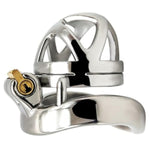 Metal Stainless Steel Short Men'S Safety Cage Fits The Natural Curvature Of The Human Body (40Mm/45Mm/50Mm/55Mm) (45Mm)