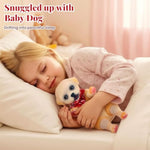 8 Inch Dog Stuffed Animal – Soft Plush Puppy Toy, Realistic Cute Dog Plush, Adorable Cuddly Pet Plush Gift For Kids, Girls, Puppy Lovers, Holiday