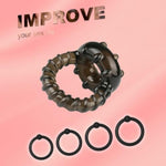 Ultra Soft Stretchy Sex Rings for Couples - 5 Different Sizes Erection Rings