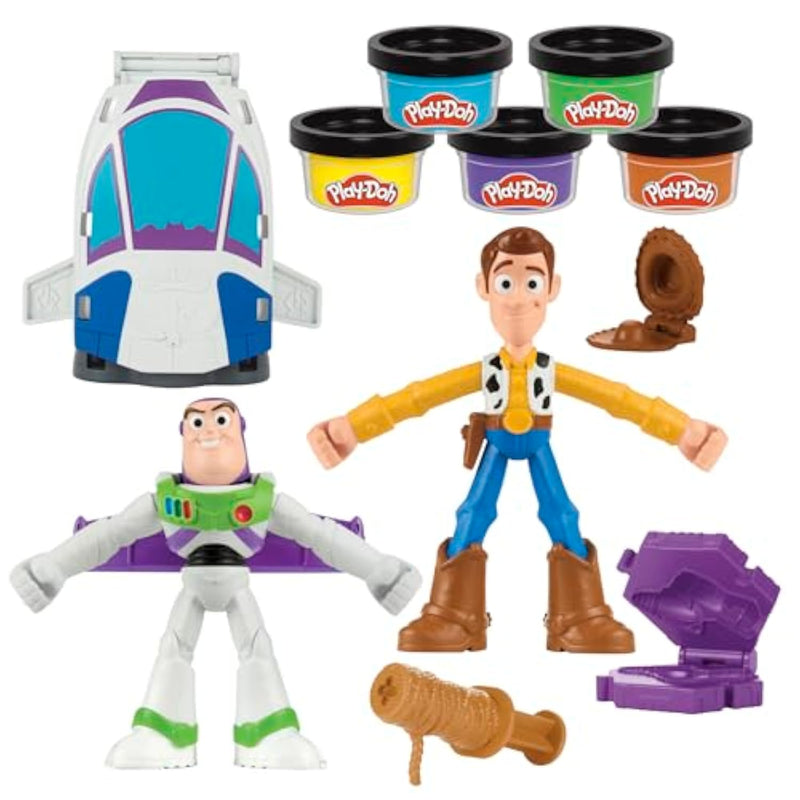 Play-Doh Toy Story 5 Space Creations Playset, Arts & Crafts, Disney Toys for Kids 4+ Years Old