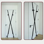 Door Bondage Adult Sex Swing Bedroom Sex Furniture Restraints Female Thigh Spreader With Handcuffs Ankle Cuffs Blindfold Tickle