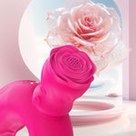 Vibrating Double Ended Dildo Silicone Bendable Realistic Penis Dual Penetration Vibrator With 10 Vibration Modes G-Spot Massage Vaginal Stimulation Anal Sex Toy For Women Lesbian Sex Toys