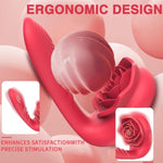 Adult Sex Toys For Women,G Spot Vibrator Clitoral Butterfly Rose Sex Toy,Female Sex Toy With 9 Vibration Modes,G Spot Dildo Finger Anal Toy With App Remote Control Vibrators For Couple Sex Pleasure