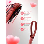 Sex Whip Adult Crop 18" Bdsm Sex Kit Adult Sex Play Bondage Whip Flogger Sex Whip Soft Spanking Paddle For Sex