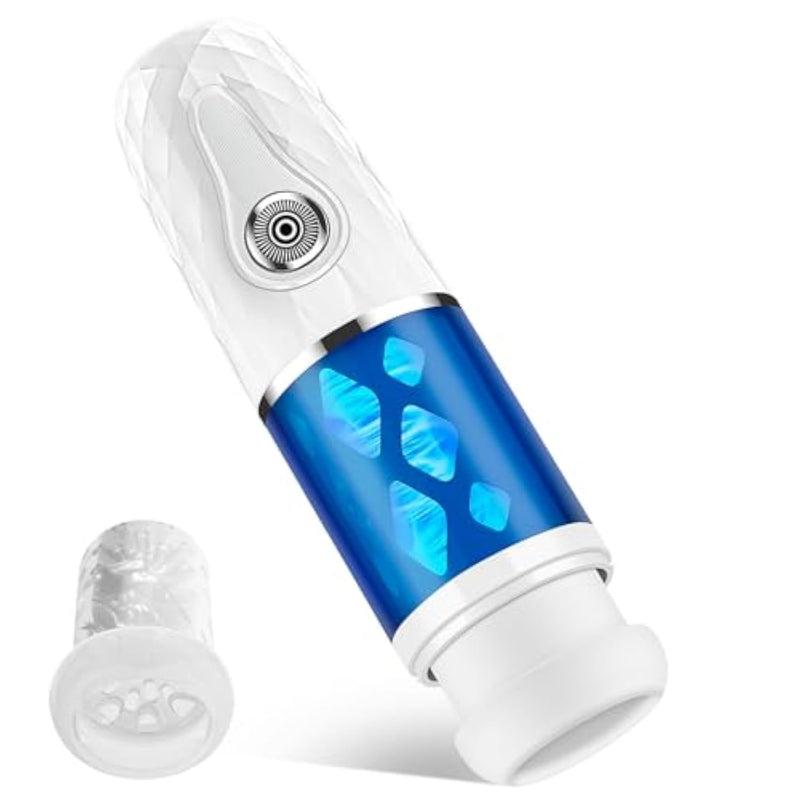 Automatic Male Masturbator Cup– Advanced Realistic Thrusting & Rotating Pocket Pussy For Men,10 Modes Oral & Vaginal Simulation For All Levels,Deep-Tight Textured Sleeve,Usb Rechargeable,Discreet Box