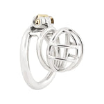 Ergonomic Design Chastity Device Male Virginity Lock Chastity Belt Adult Game Sex Toy S145 (1.77 Inch / 45Mm)